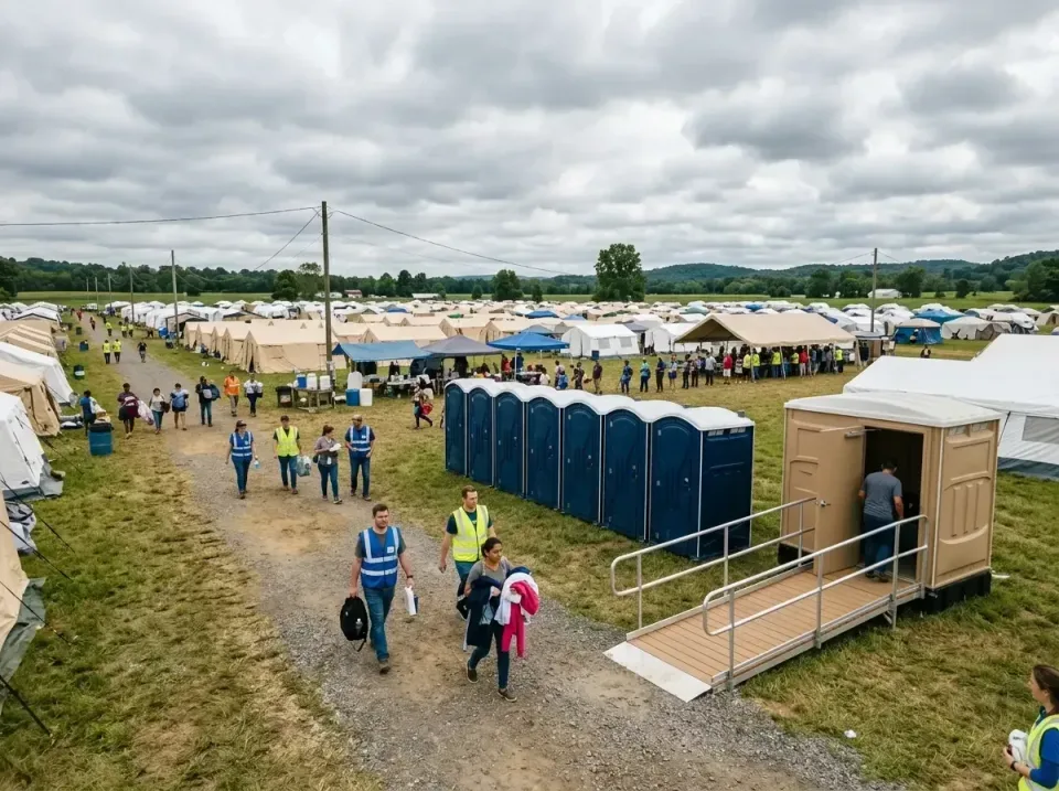 disaster-relief-camp-restrooms-010 — frequently asked questions, Dumpster & Portable Bathrooms Rental in Union, OH